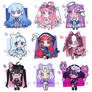 Closde| adoptable batch #130 (set price)
