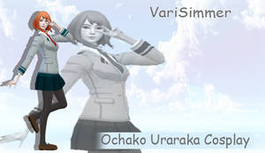 [Sims 4]Ochako Uraraka Cosplay download