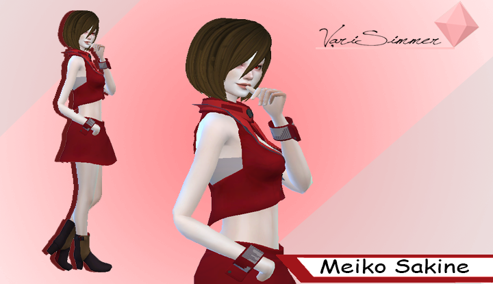 Sims 4 Meiko Sakine V3 Cosplay Download By Varisimmer On Deviantart Sims 4 Meiko Sakine V3 Cosplay Download By Varisimmer On Deviantart