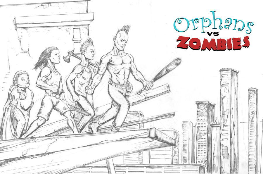 Orphans vs Zombies group- Michael Stewart