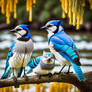 BlueJays (weird bird-wolf in middle)