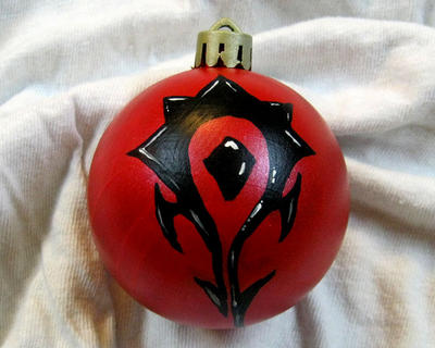 Horde Warcraft Ornament