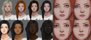 VN Character Customization Color Test