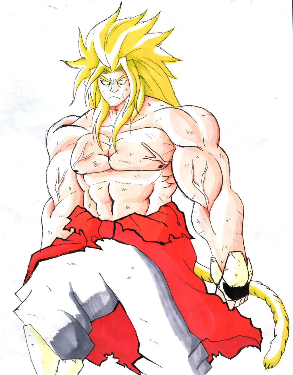 Broly SS Rage by IHComicsHQ on DeviantArt