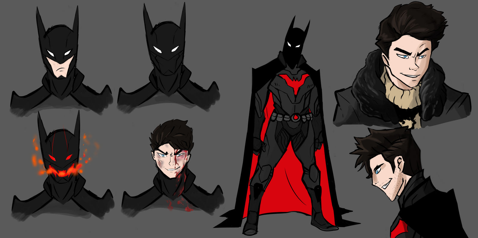 Damian Wayne Batman by IHComicsHQ on DeviantArt