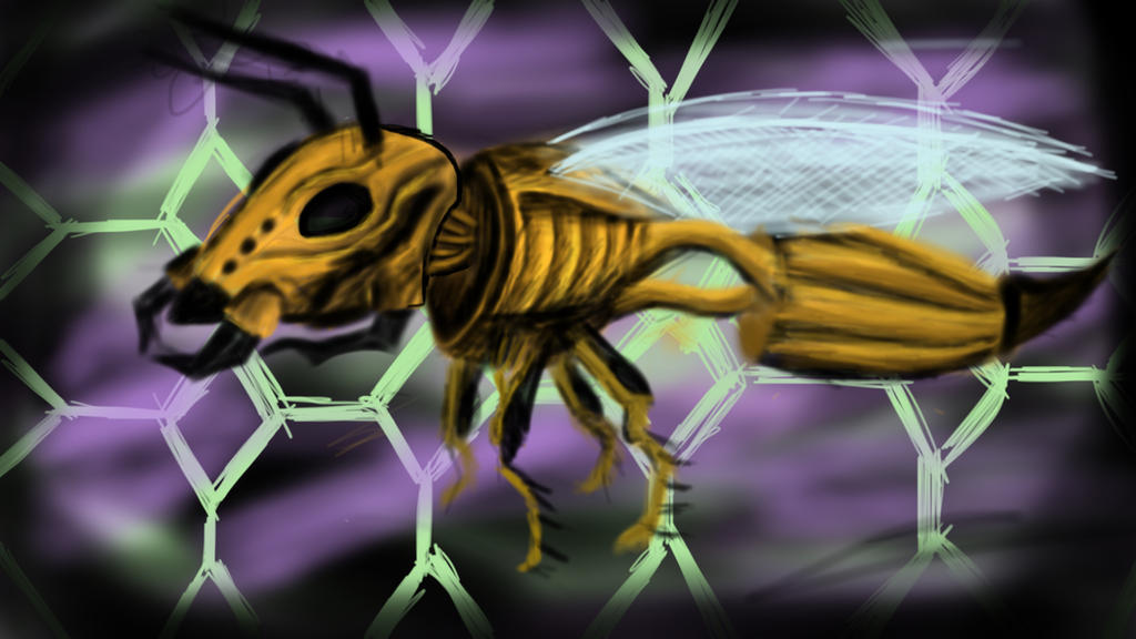 Alien Bee creature by NC12892 on DeviantArt