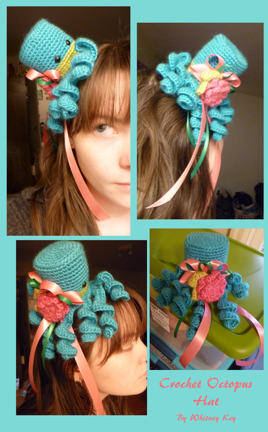 Merlend Tiny Crochet Octopus Top Hat by Merlend on DeviantArt