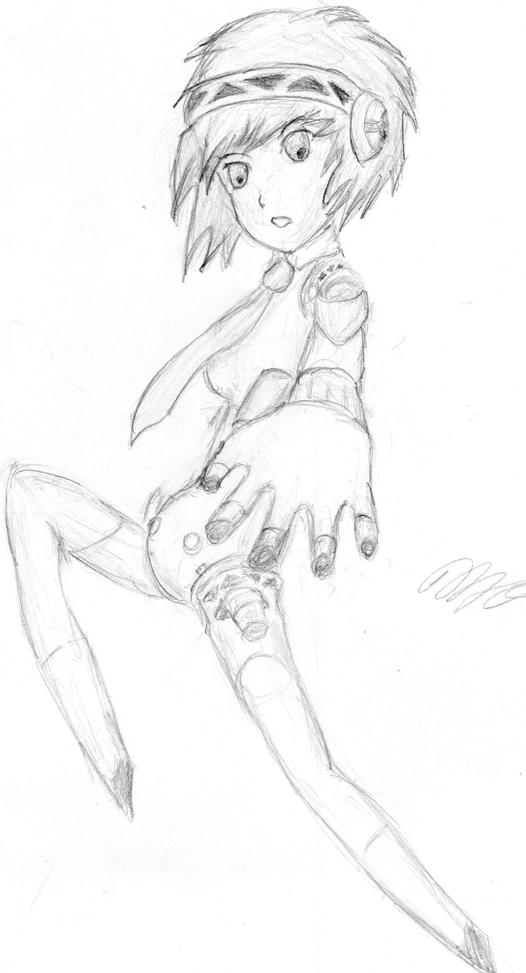 Persona 3 Aigis by Xade23 on DeviantArt