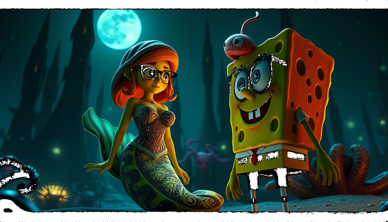 SpongeBob And Mindy The Mermaid by Ish99 By Mermaidan On DeviantArt spongebob-and-mindy-the-mermaid-by-ish99-by-mermaidan-on-deviantart