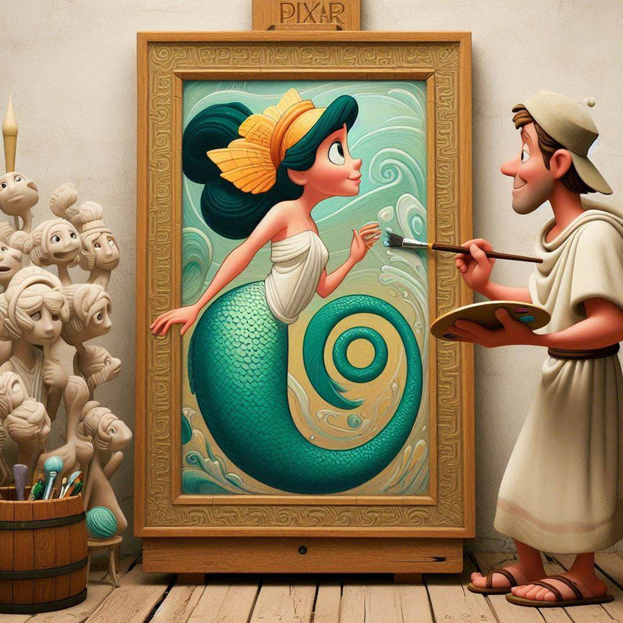 Roman Mermaid Roman Art 3 (Set 1) by mermaidan on DeviantArt