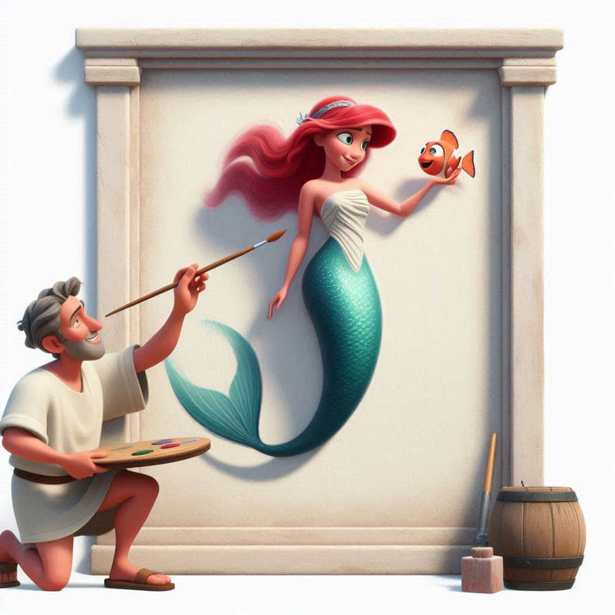 Roman Mermaid Roman Art 37 (Set 2) by mermaidan on DeviantArt
