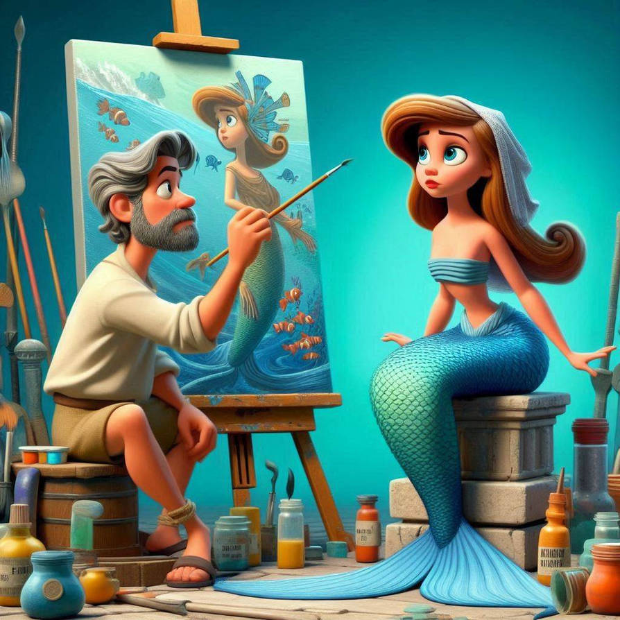 Roman Mermaid Roman Art 27 (Set 2) by mermaidan on DeviantArt