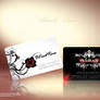 Black rose Business card II