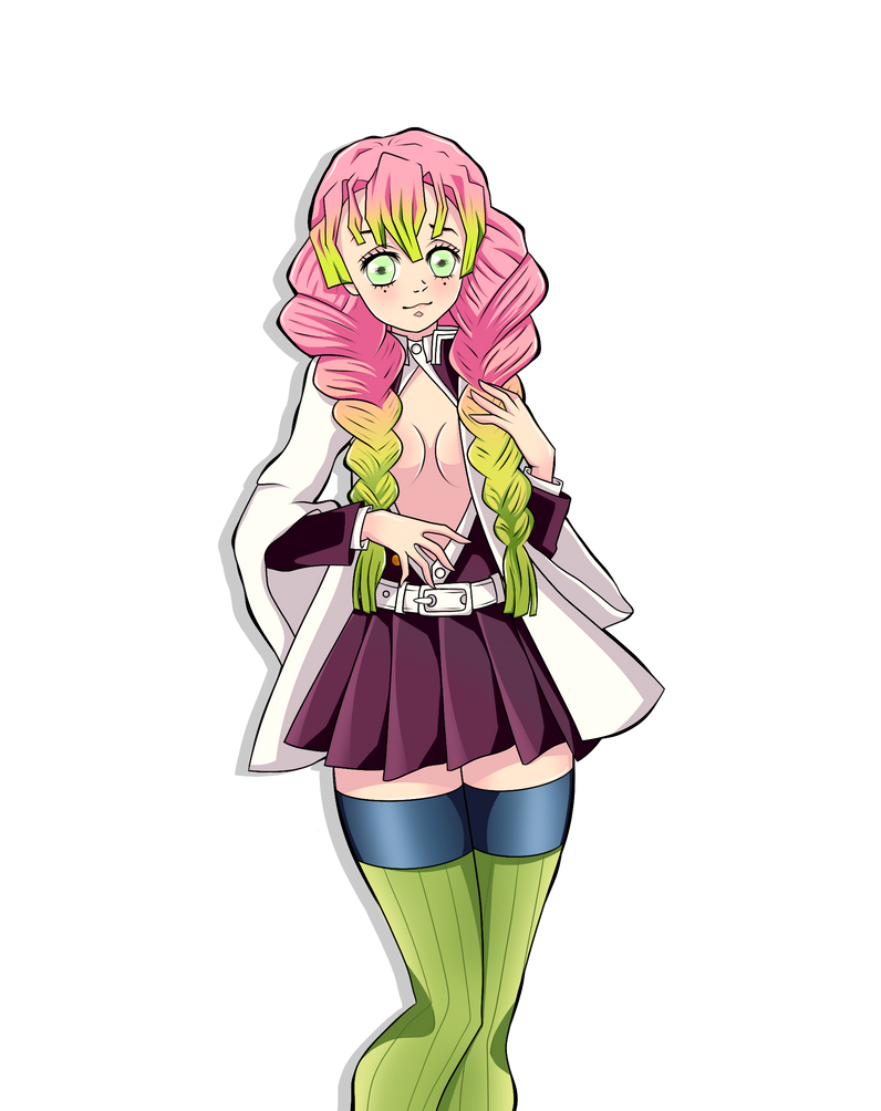 Demon slayer Mitsuri by Azuraxp on DeviantArt