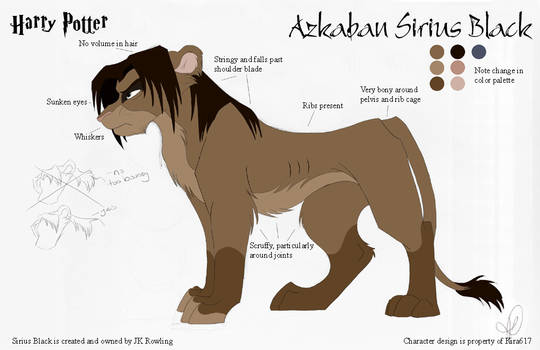 Azkbn. Sirius Black Modelsheet