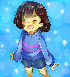 Frisk is happy!