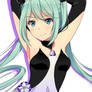 Hatsune Miku (magical girl, PURPLE)!