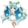 Hatsune Miku Snow Fairy!
