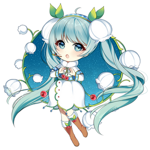 Hatsune Miku Snow Fairy!