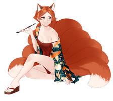 Kitsune girl.