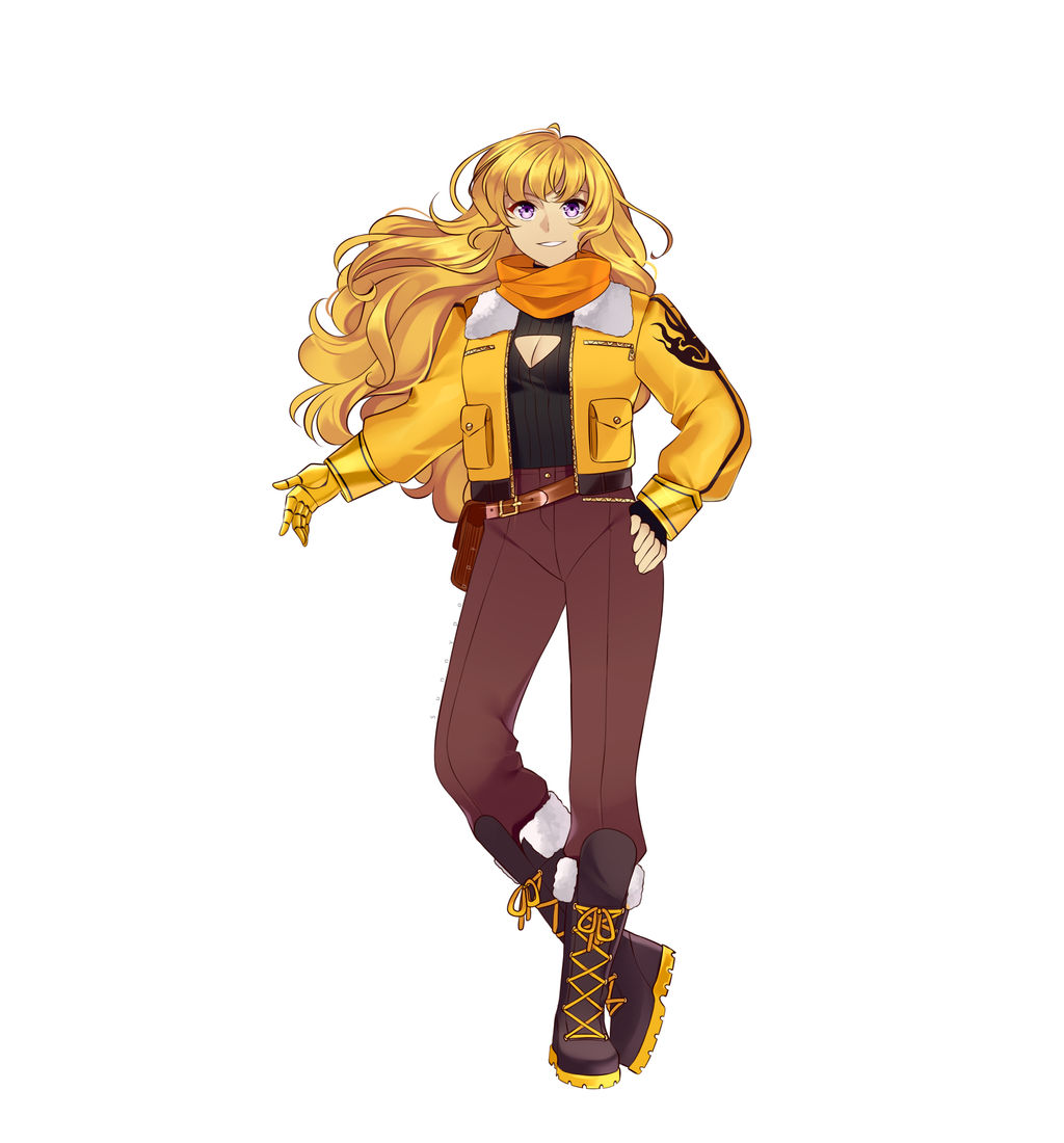 Yang Rwby Custom RWBY Yang redesign by Sunnypoppy on DeviantArt