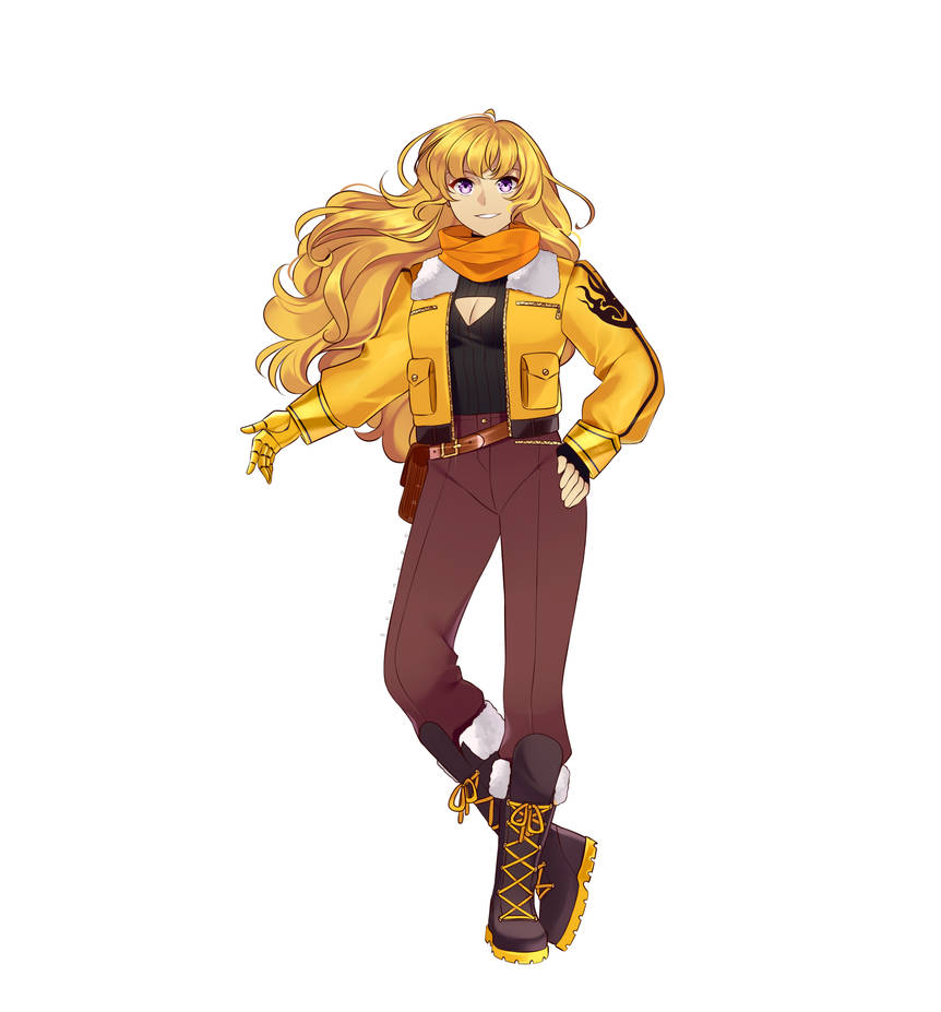 RWBY Yang redesign by Sunnypoppy on DeviantArt