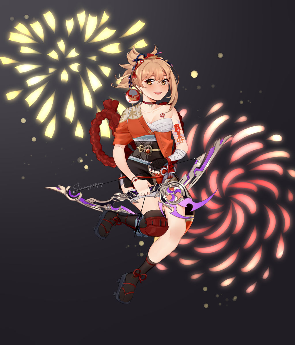 Yoimiya by Sunnypoppy on DeviantArt