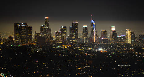 los angeles at night