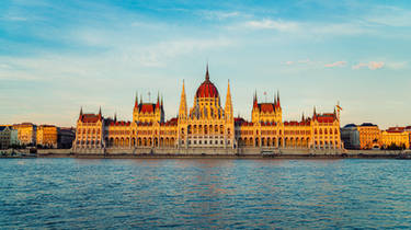 budapest sunset