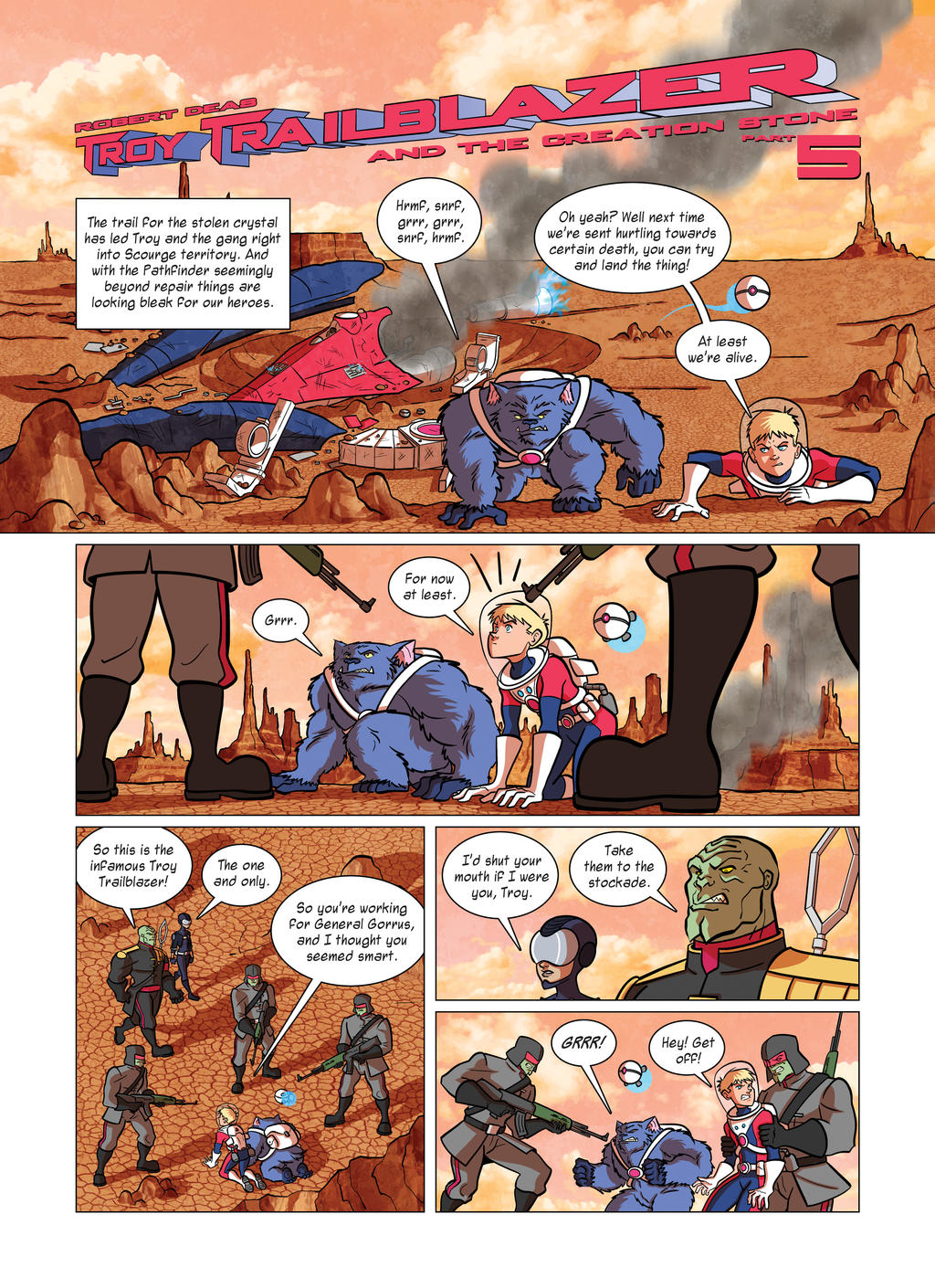 Troy Trailblazer: And The Creation Stone Page 13