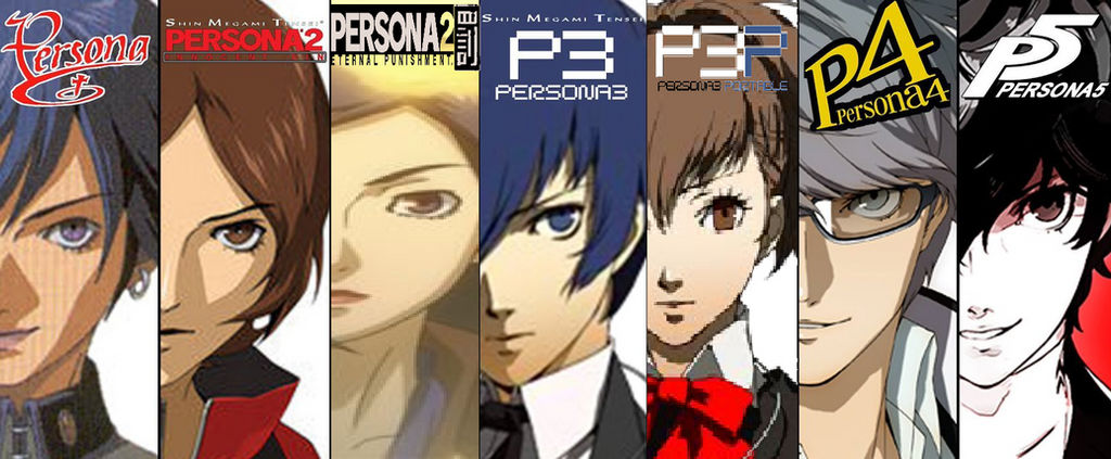 Persona Protagonists by BlockuguParox on DeviantArt