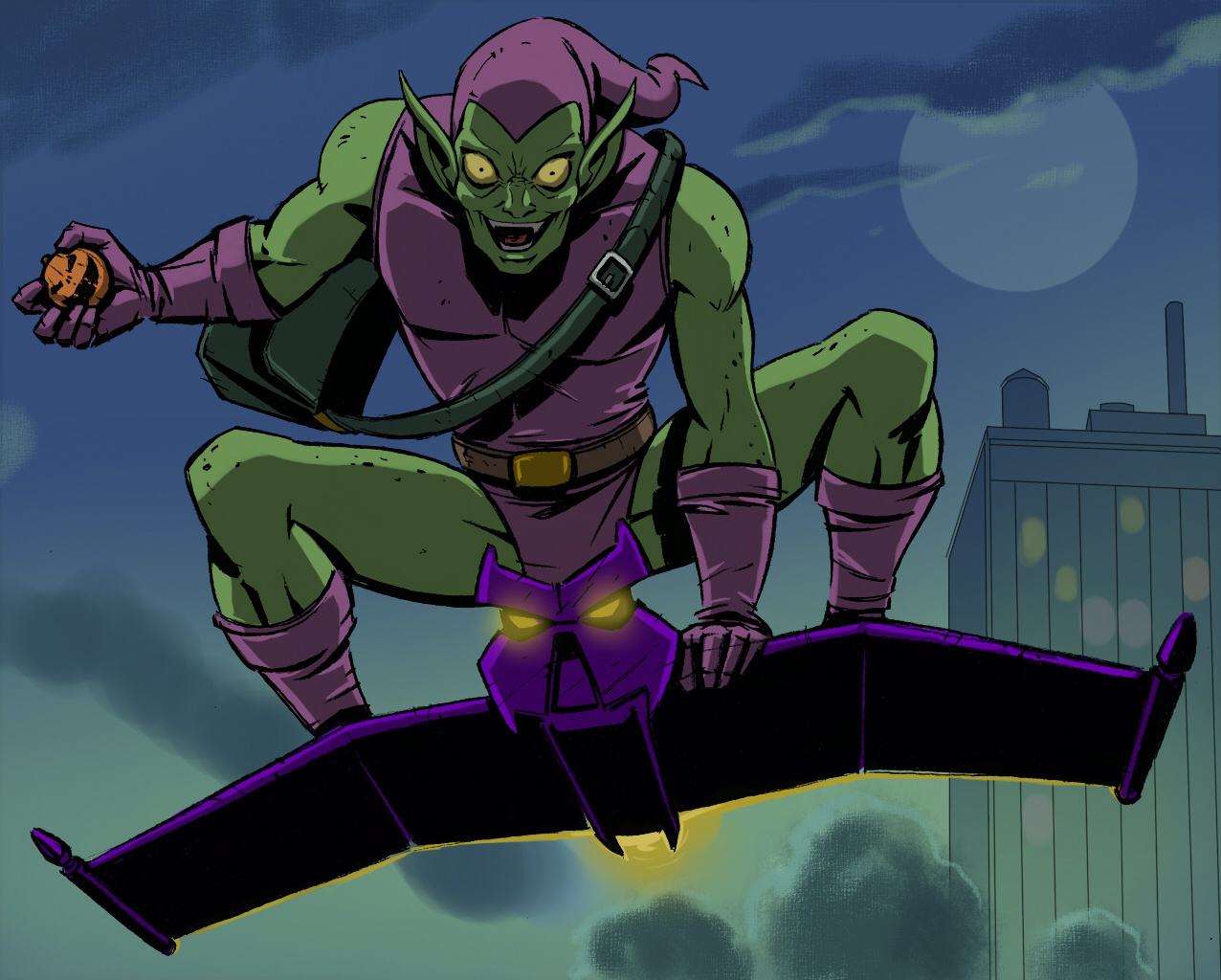 spider man the animated series green goblin by stalnososkoviy on DeviantArt