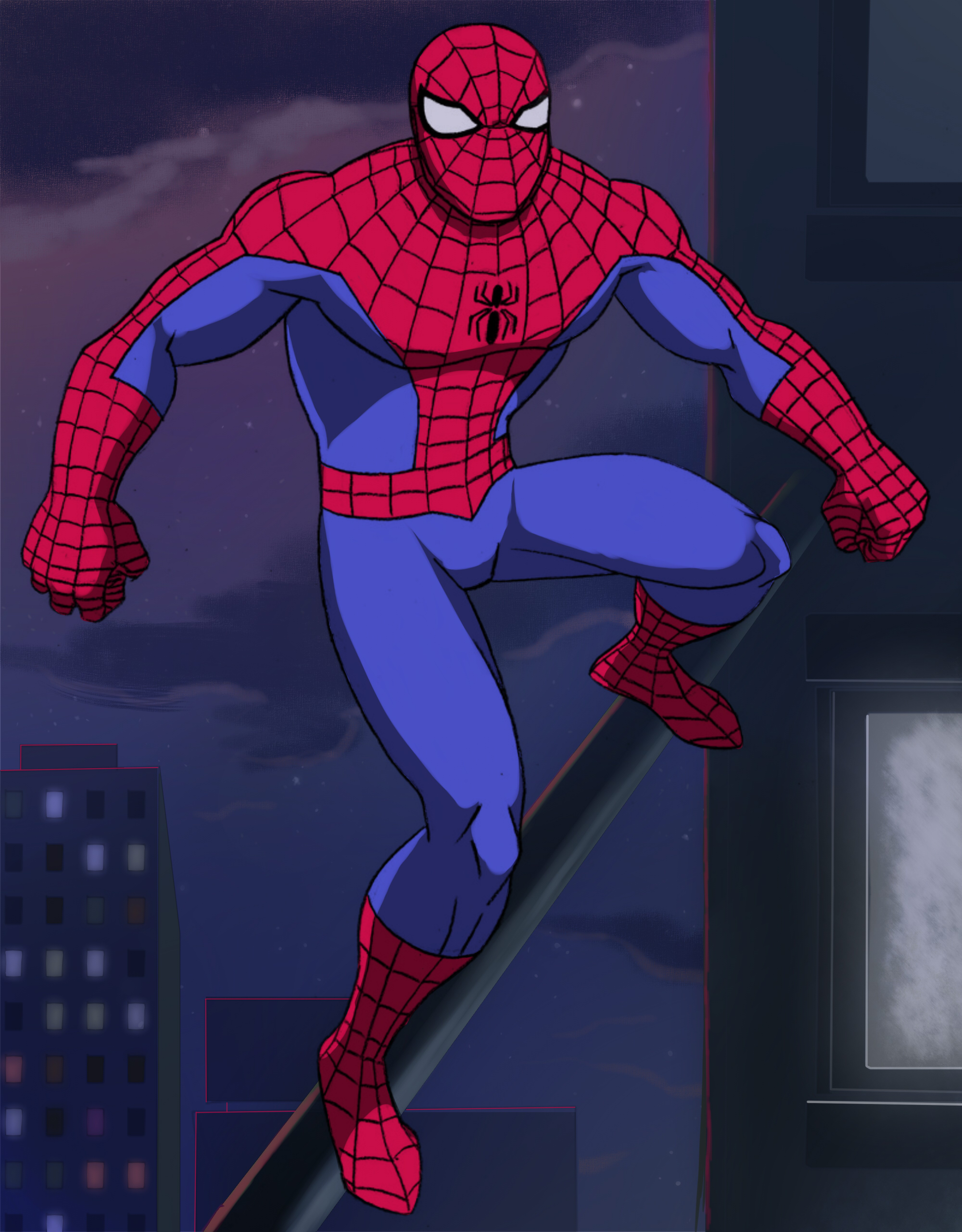 spider man the animated series spider man by stalnososkoviy on DeviantArt