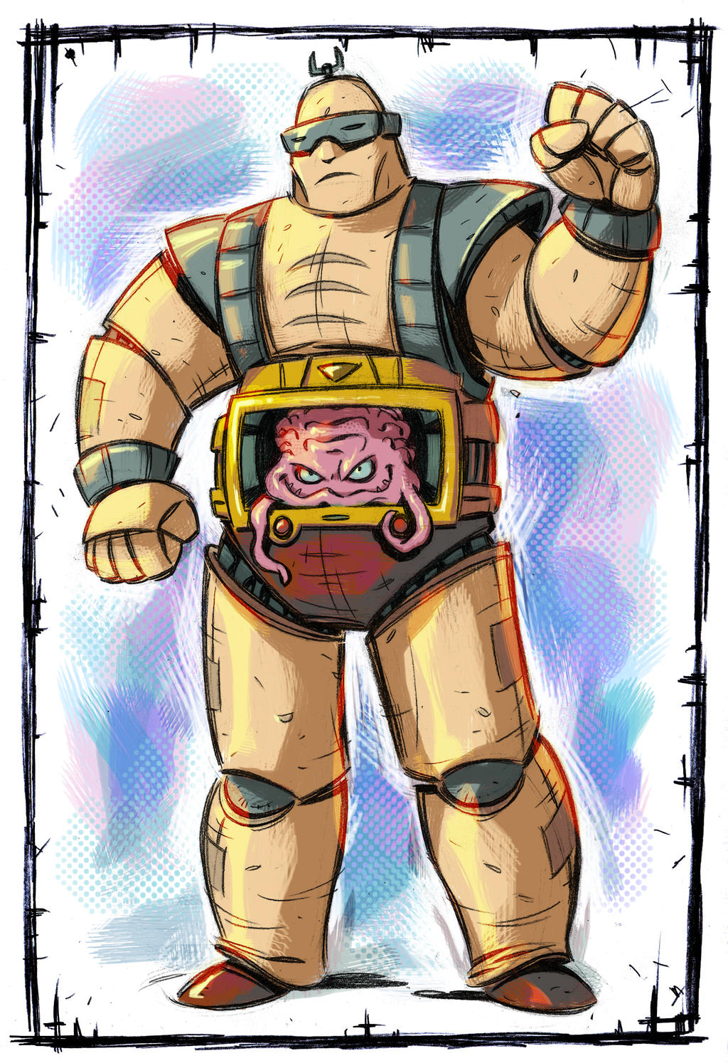 Krang Blue Krang color by stalnososkoviy on DeviantArt