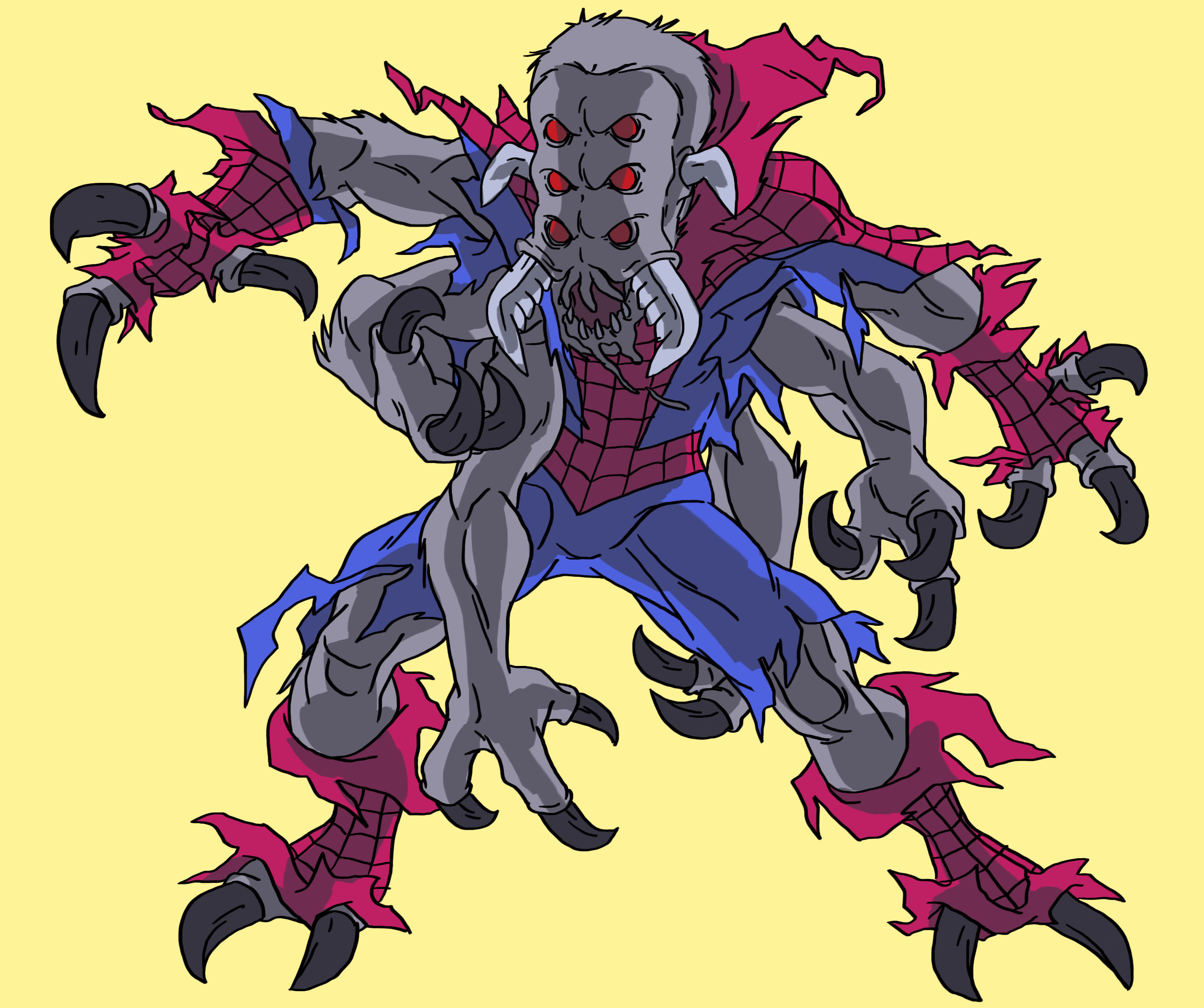 Spider Man TAS Man-Spider by stalnososkoviy on DeviantArt