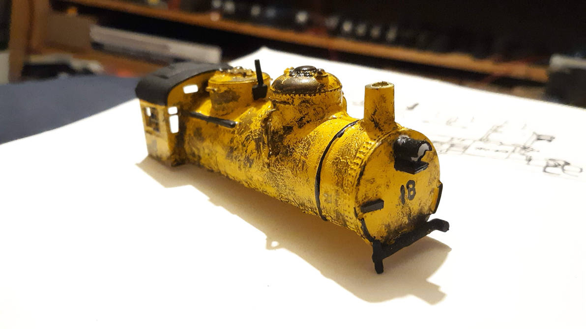 Custom Fireless my HO fireless 0-6-0 No.18 by mechatrain150 on DeviantArt