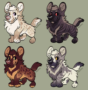 Hyena Adoptables 4 (SOLD OUT)