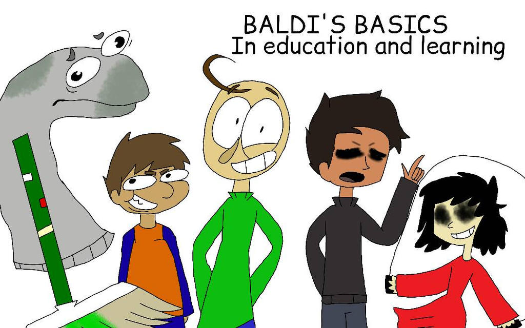 Baldi basics characters. Baldi's Basics in Education and Learning персонажи. Baldi s Basics Education. БАЛДИ Басикс персонажи. БАЛДИ друзья.
