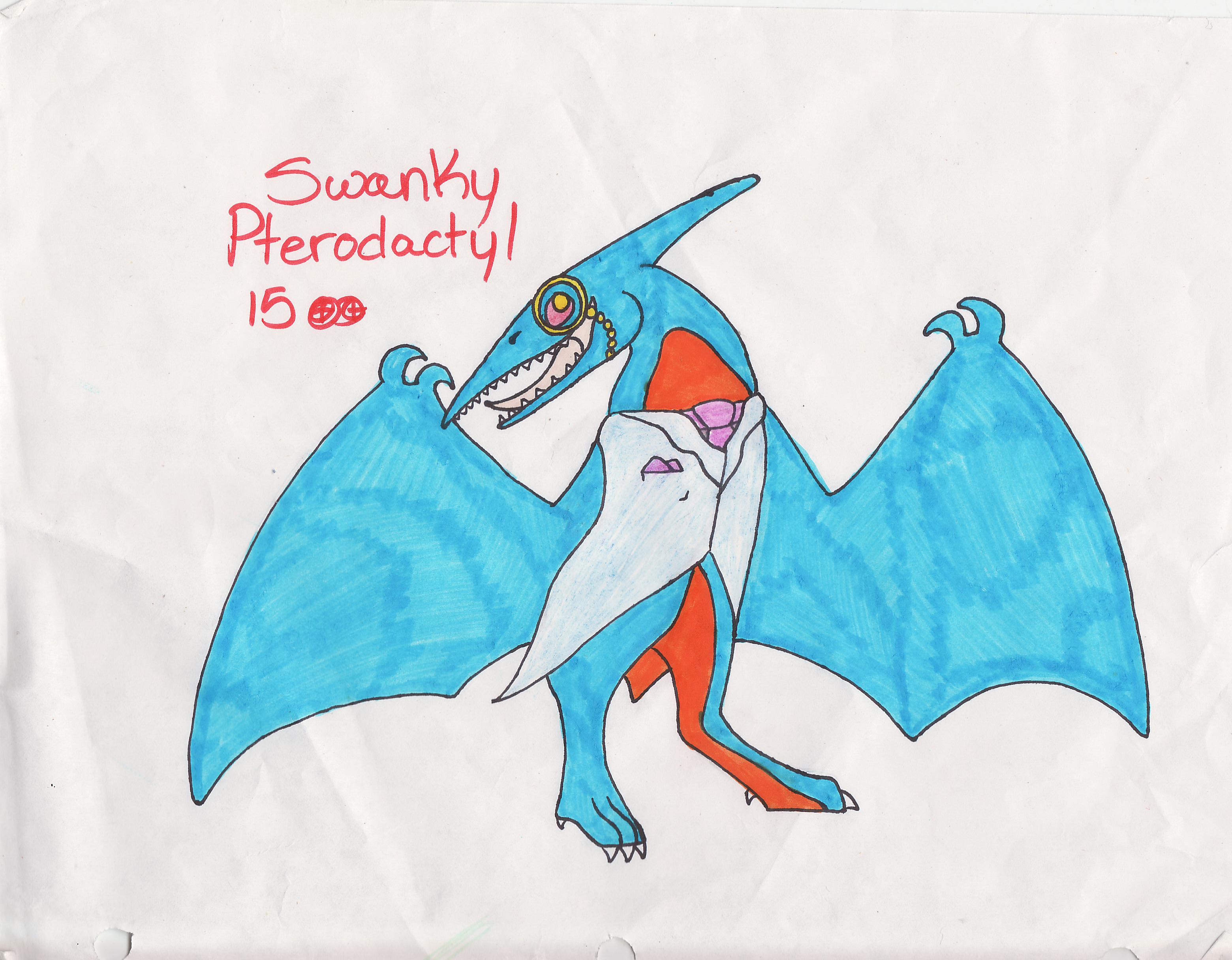 Swanky Pterodactyl adoptable