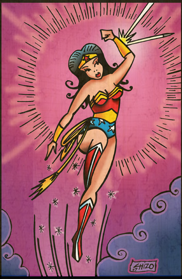 Pinup Wonder Woman