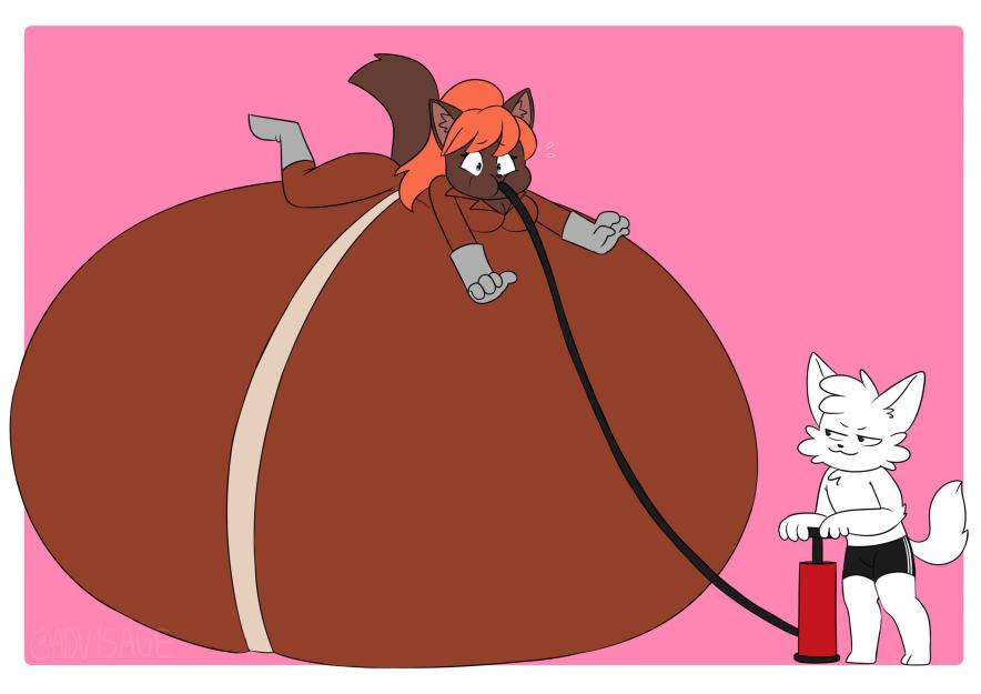 Steam Inflation Deviantart Inflation Fun with a Friend by Sirdelirious on DeviantArt
