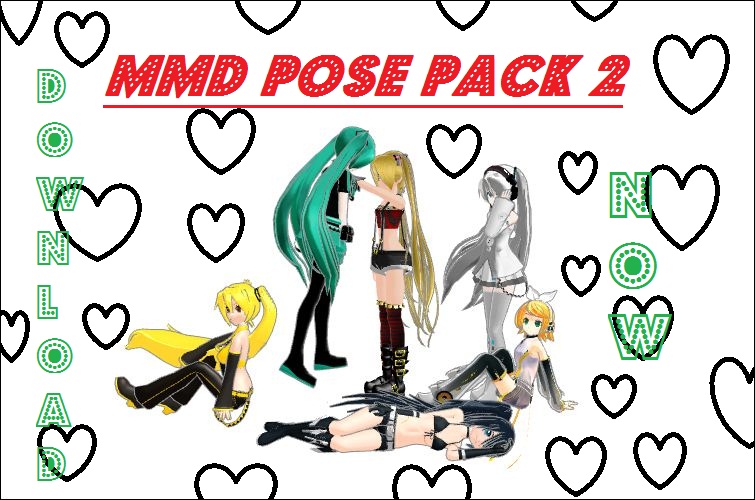 MMD Pose Pack 2