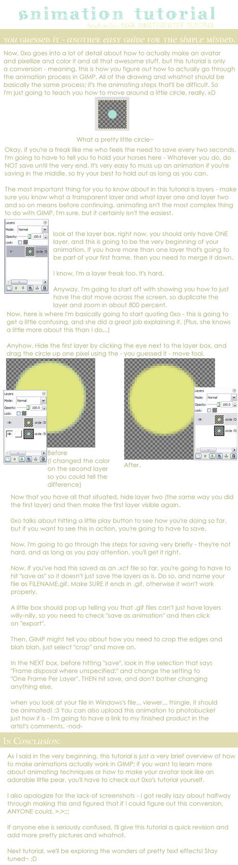 Gimp Tutorial: Animations by Kiza-San on DeviantArt