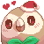 F2U AVATAR | #722 Rowlet (Holiday ver 2)