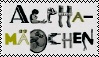 alphamaedchen stamp