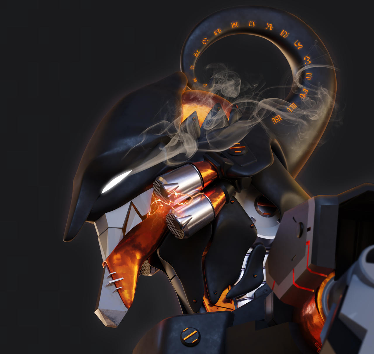 Demon Robot by HanggiBagas on DeviantArt