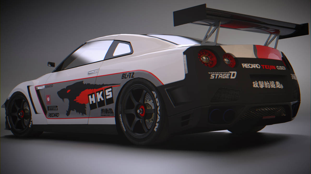 Nissan GTR r35 HKS