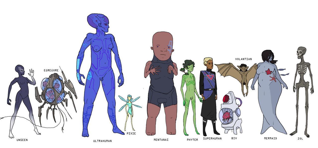 First Post Human Posthumans by Tharsis13 on DeviantArt