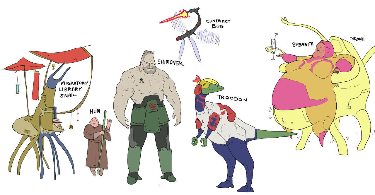 Sapient Raptor Assorted Sapient Species by Tharsis13 on DeviantArt