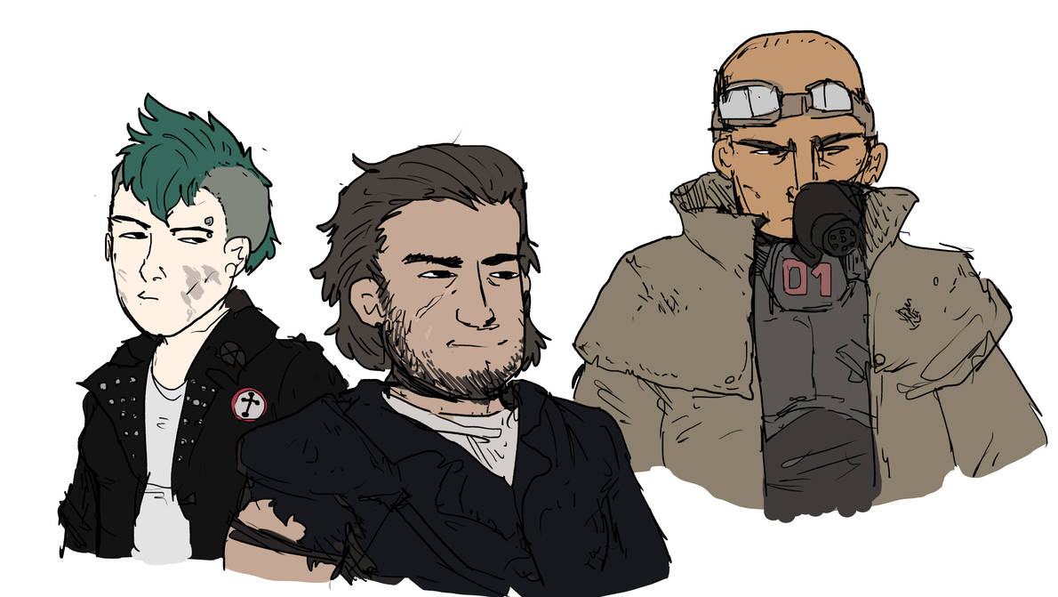 Fallout 1 Companions by Tharsis13 on DeviantArt